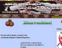 Tablet Screenshot of agrupacioncaminoreal.com